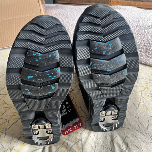 Boots - NexGrip Women's Winter Boots w/Built in Stainless Steel Cleat - 9M - Picture 7 of 9